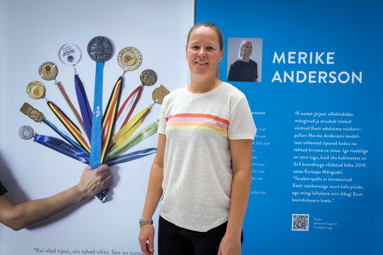 Merike Rikken Merike Anderson: olen uhke, et sain medali Eesti koondislasena kaela ...